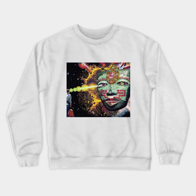 DMT Ancestors Simulation Crewneck Sweatshirt by Global Shopping Deals